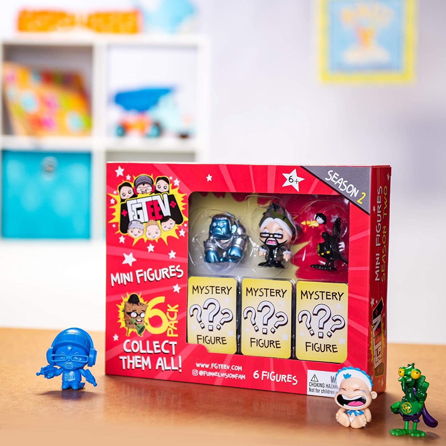 Fgteev 2.5' Figure 6 Pack (Season 2)