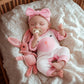 JIZHI Reborn Baby Dolls - 12-Inch Soft Body Realistic-Newborn Baby Doll Full Vinyl Body Poseable Real Life Baby Dolls Sleeping G