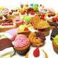 Iwako Assorted Food Cake Dessert Erasers - 10 Rubber Japanese Erasers, Style-8, Model 1010-UPC