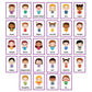 Lachilly Emotions Learning Flashcards, High Frequency Words, Beginning Reading, Kindergarten To 1St Grade, Esl Teaching Material
