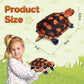 Madzee Plush Realistic Turtle Stuffed Animal Toy 10 Inches, Soft Plushie Christmas Birthday Gifts For Boys Girls Kids Toddlers