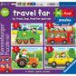 Ravensburger My First Puzzle: Travel Far (2: 3: 4 & 5 Piece) Jigsaw Puzzle For Kids - Every Piece Is Unique, Pieces Fit Together Perfectly