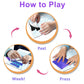 Foil Art Craft Kits For Kids , Fun Card Making Set -Free Magical Activity For Child Diy Printing Craft Kit, Gifts For Ages 4 5 6