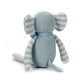 Fluffyfun Plush Baby Elephant Stuffed Animal Toy (Blue)