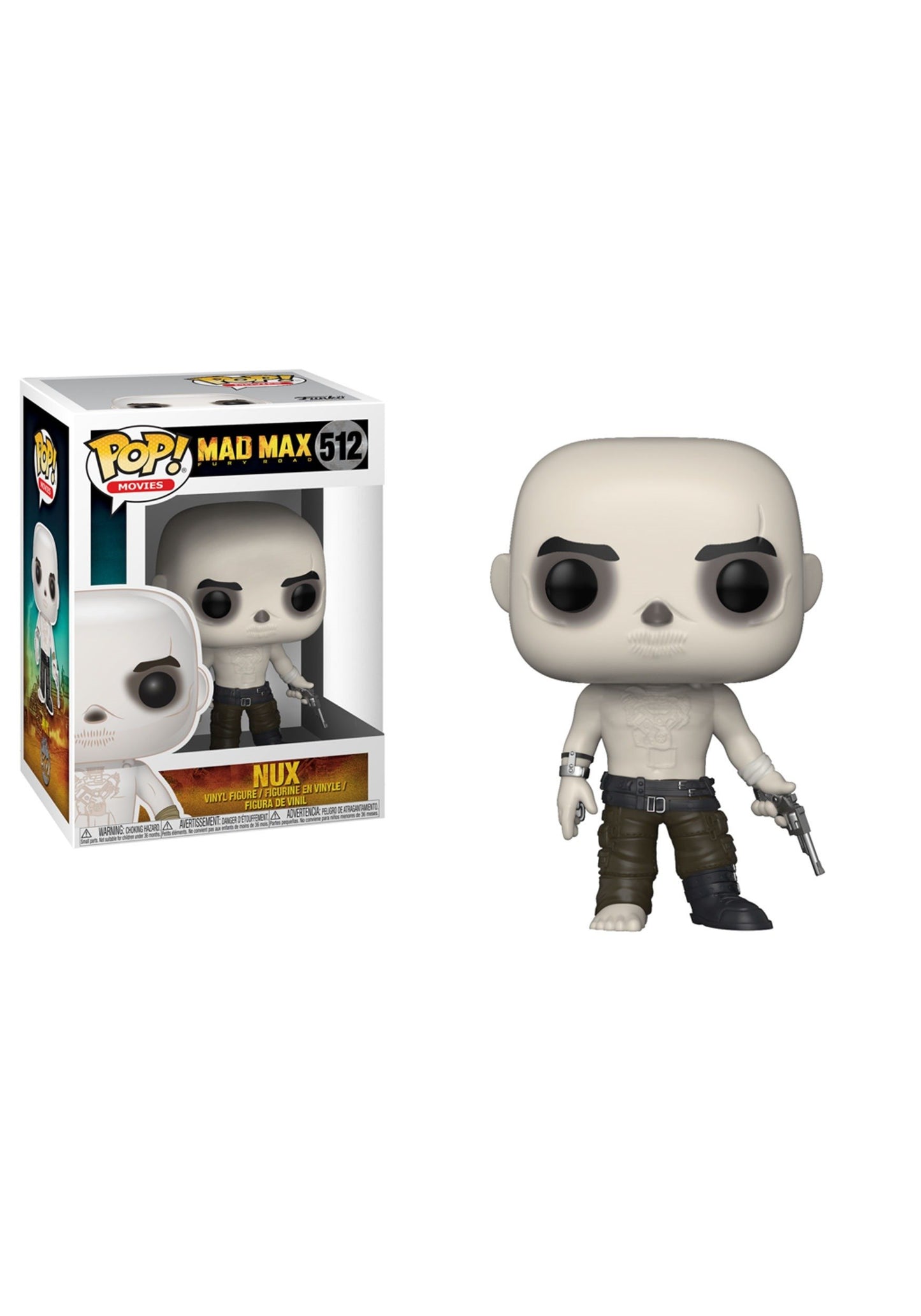 Funko Pop! Movies: Mad Max Fury Road Nux Shirtless Collectible Figure