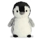 Aurora® Mini Flopsie™ Pippin Penguin™ Stuffed Animal - Gray, 8 Inches, Small, Adorable & Playful Plush Toy