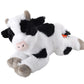 Wild Republic Ecokins Mini, Cow, Stuffed Animal, 8 Inches, Gift For Kids, Plush Toy, Made From Spun Recycled Water Bottles, Eco Friendly, Child’S Room Decor