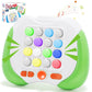 Tendccy Quick Push Handheld Game For Kids 3-12, 7 Game Mode Flashing Fast Press Push Puzzle Games Sensory Fidget Toys, Christmas