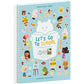 Lets Go To School Toddler Sticker Book By Cupkin: Side By Side Activity Books - 12 Scenes With 500+ Back To School Stickers For