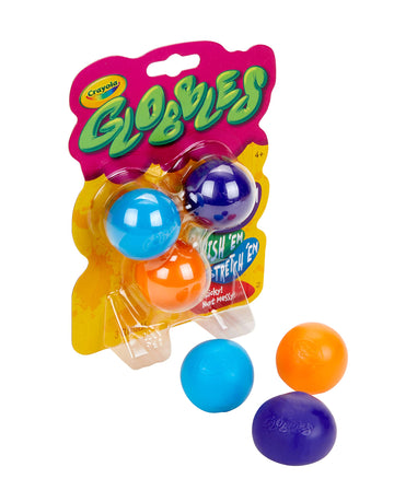 Crayola 74-7291 Globbles 3 In A Package, Assorted Colors