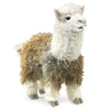 Folkmanis Alpaca Hand Puppet, White, 1 Ea