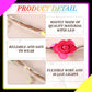 Yunsailing 64 Pcs Light up Flower Headband LED Hair Crown Girl Headpiece Luminous Tiara Glowing Floral Headdress for Mardi Gras