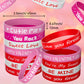 Morcheiong 70 Pcs Valentine's Day Silicone Bracelets Pink Red Party Favors Classic Rubber Wristbands for Kids Adults Valentine's