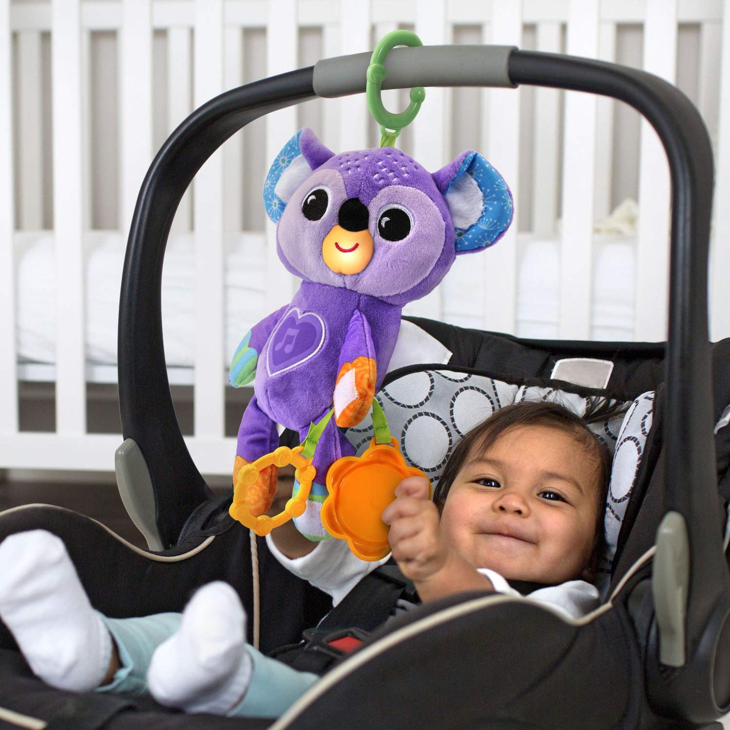 Vtech Grab And Go Koala Plush Take-Along Toy, Purple
