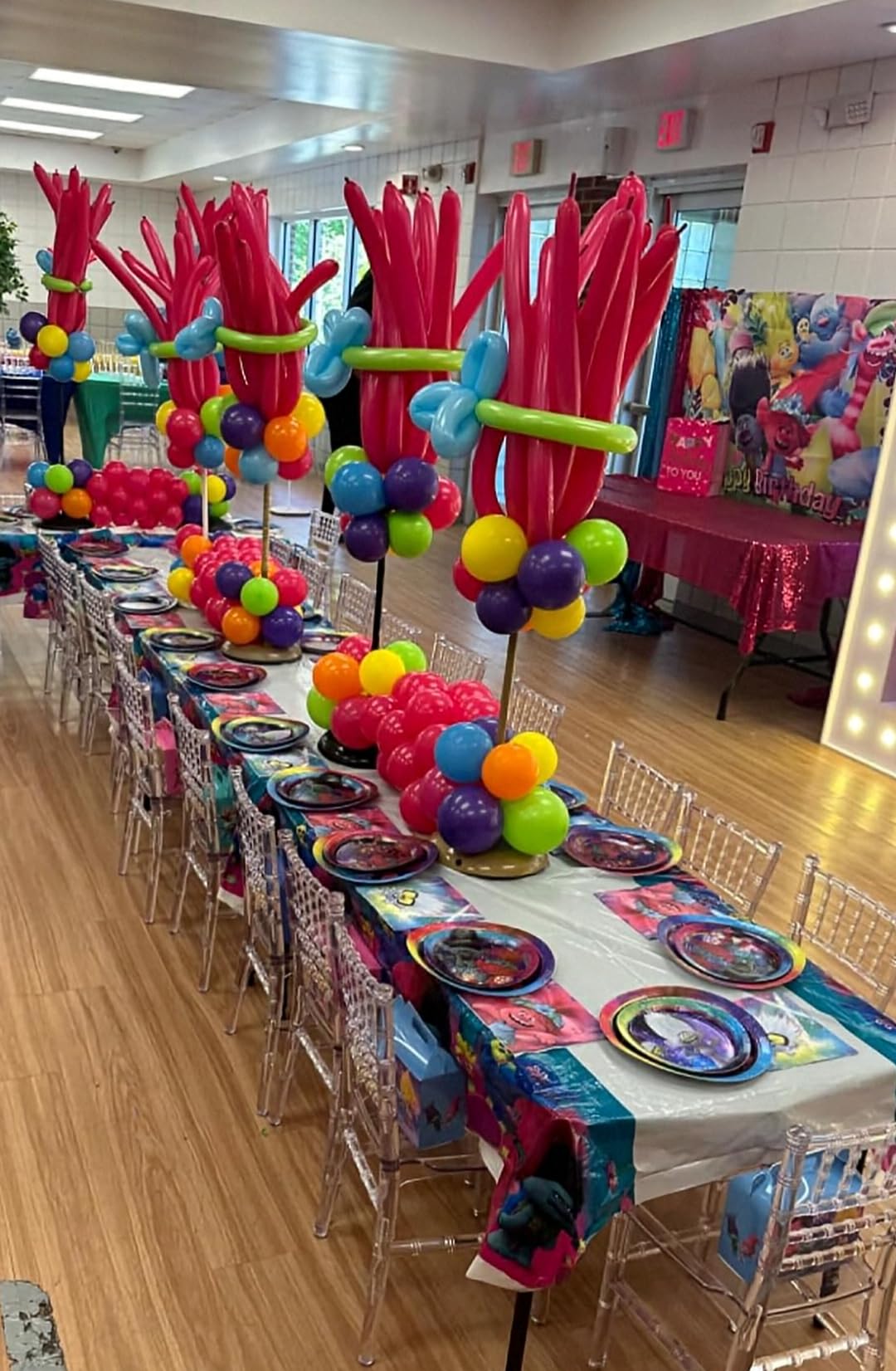 Trolls Plastic Table Cover, 42 x70