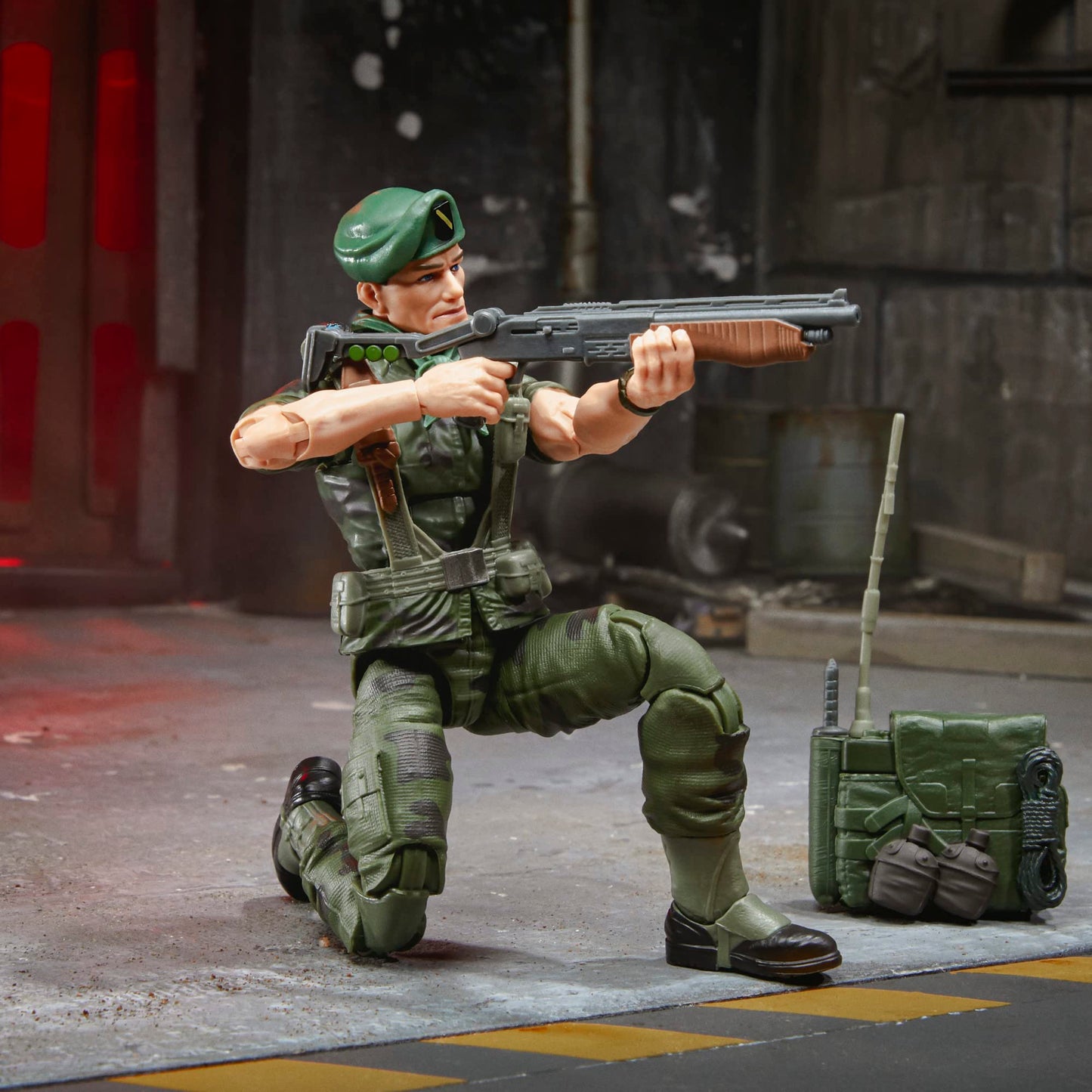 G.I. Joe Classified Series Vincent R. Falcon Falcone Action Figure 64 Collectible enhanced Toy  Multiple Accessories  6-Inch-Scale  Custom Package Art