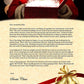 North Pole Letters Non-Personalized Letter From Santa Claus - Template Letter From Santa For Kids, Mailed To Your Child From The