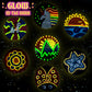 Klmars Kids Wooden Painting Kit-Glow In The Dark-Arts & Crafts Gifts For Boys Girls Ages 5-12-Wood Slice Craft Activities Kits -