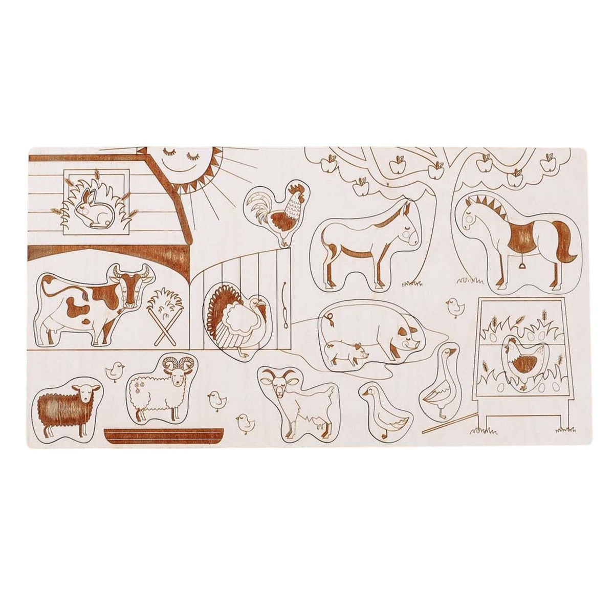 ATORSE Puzzle Toys Science Teaching Aids Early Educational Toy for Holiday Gifts
