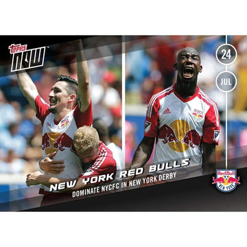 Topps Mls Ny Red Bulls #9 Now Trading Card