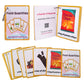 18Pcs/Set Food Quantities Kids Gifts English Flash Cards Pocket Card Educational Learning Baby Toys For Children Pre-Kindergarte