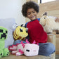 Mattel Minecraft Basic 8-inch Plush Bee Stuffed Animal Figure  Soft Doll Inspired by Video Game Character