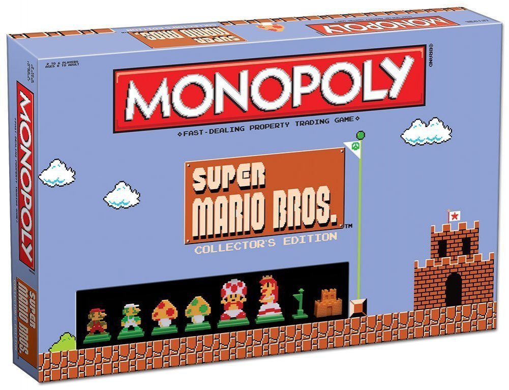 Monopoly: Super Mario Bros Collector'S Edition Board Game