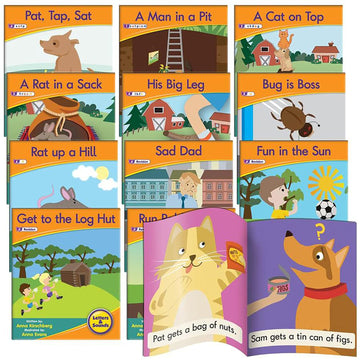 Junior Learning Letter Sound Readers Fiction Toy - Phase 2