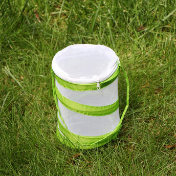 Mini Butterfly Habitat, Insect Mesh Cage, Bug Terrarium Pop Up 5.5'' X 7'' Tall (Pack Of 4)