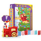 Skirfy Birthday Gift Kids Toys Dominoes Train Set- 160Pcs Domino Blocks Set Automatically Run With Real Steam Function, With Lig