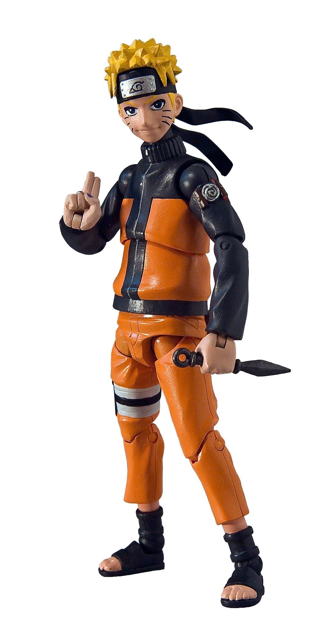 Toynami Naruto Shippuden 4-Inch Poseable Action Figure Series 1 Naruto Action Figure