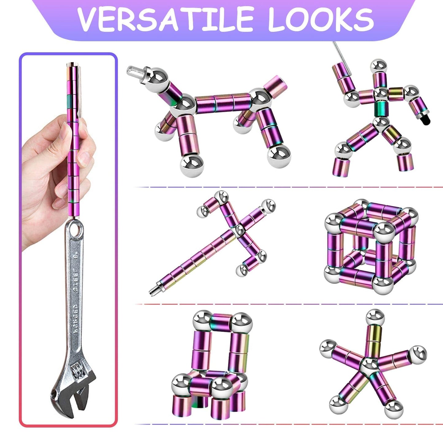 TYJHAFN Fidget Pen Gift for Teens - Magnetic Cool Birthday Gift for Boys & Girls Ages 10-18, Perfect for Graduation & Fun Relaxation