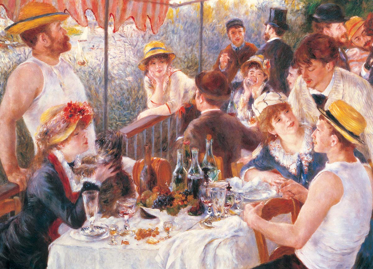 Eurographics Luncheon Of The Boating Part By Pierre Auguste Renoir 1000 Piece Puzzle