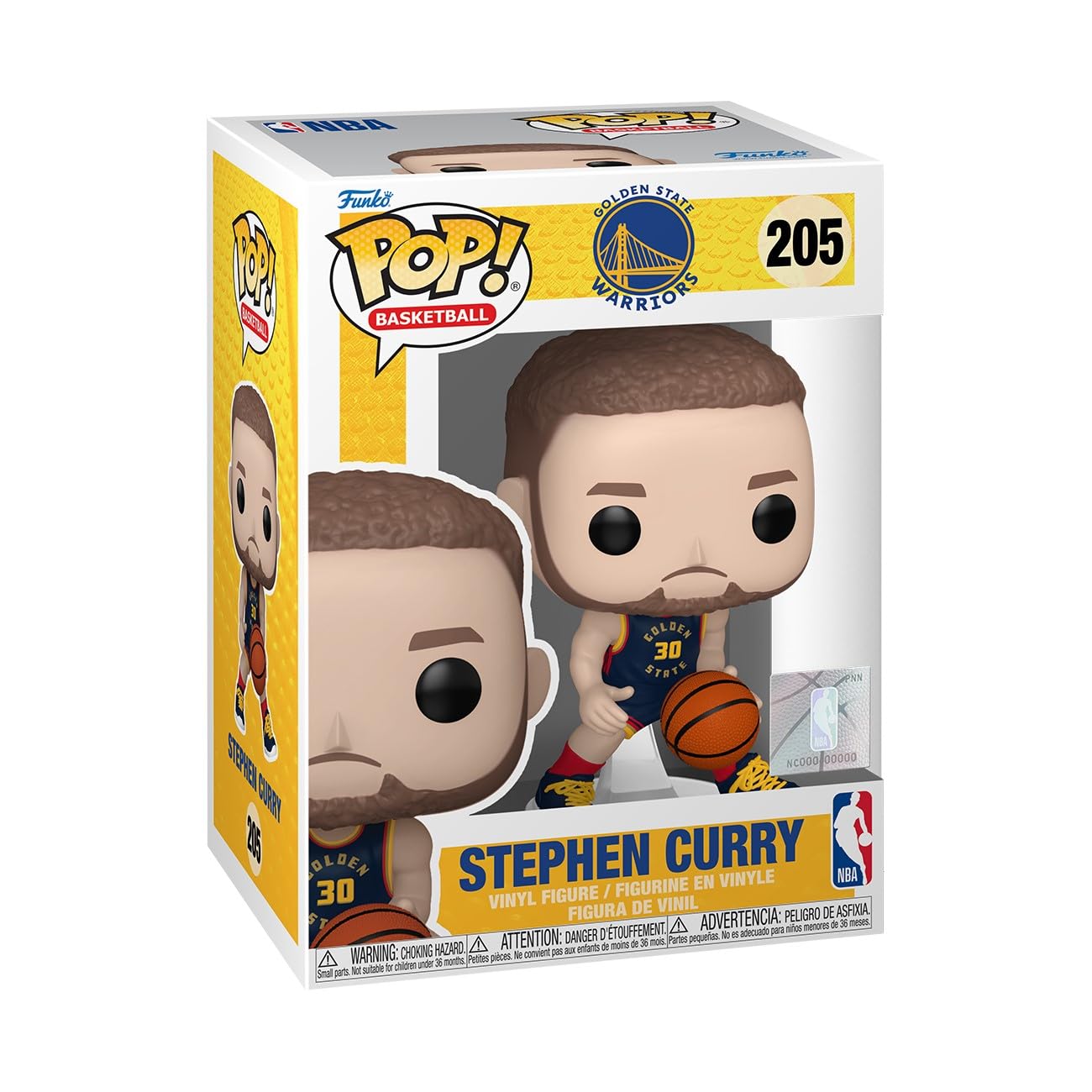 Funko Pop Nba: Warriors - Stephen Curry - (City Edition 24) - Collectable Vinyl Figure - Gift Idea - Official Merchandise - For