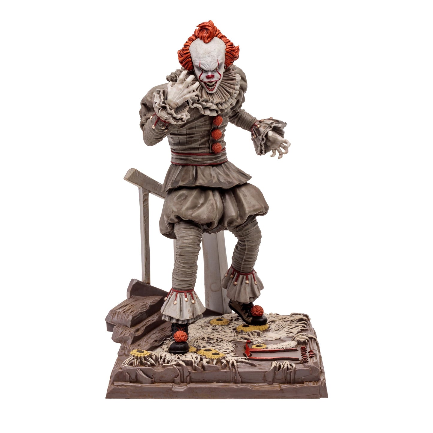 Mcfarlane Toys - Wb 100: Pennywise (It Chapter Two) Movie Maniacs 6In Posed Figure