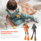 Toyvian Diver With Hose Toy Squid Fish Tank Action Figure Divers: 2Pcs Scale Model Sea Animals Scuba Diver Toy Swimmers Diver Fi