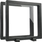 Rechiato 2Pcs Of 3D Floating Display Cases 5.5''  5.5''  0.8'', Coin Display Case Coin Holder Coin Display Frame Stand Holder Fo