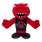 Bleacher Creatures Toronto Raptors Raptor Plush 8" Chibi Mascot - Soft Crystal Velboa Polyester