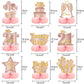 9Pcs 21St Birthday Decorations Pink Rose Gold Honeycomb Centerpieces For Women Girls,Happy 21St Birthday Table Centerpieces Part