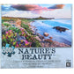 Pink Sky Beach 500 Piece Natures Beauty Jigsaw Puzzle