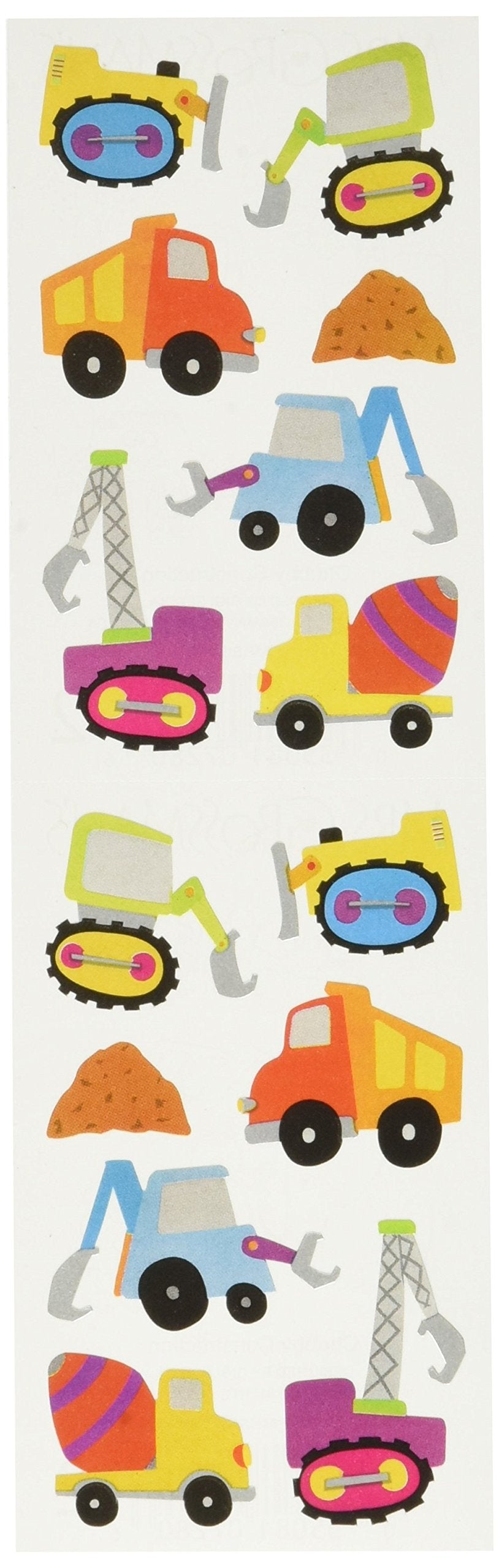 Mrs. Grossmans Stickers-Chubby Construction