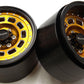 Txxrcss Rc 2.2 Beadlock Wheels Adjustable 2 Offsets Rims Hub For Aluminum Upgrades 1/10 Crawle Car Wheel And Tires Remote Contro