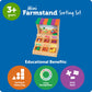 Learning Resources Mini Farmstand Sorting Set, 63 Plastic Pieces, Play Food for Kids, Sorting Toys for Toddlers, Ages 3+