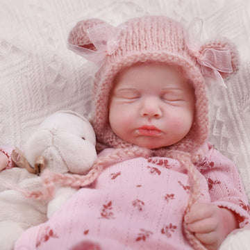 Jizhi 16'' Platinum Silicone Reborn Baby Doll Loulou - Realistic Newborn Girl For Kids & Toddlers