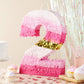 Blue Panda Number 2 Pinata (16.5X11X3In) - Pink & Gold String Pinata For Girls 2Nd Birthday Decoration