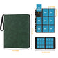 GERMUN 720 Card Binder  enhanced Trading Card Binder  9 Pocket Double Sided Pocket PU Card Collection Binder  Collector Card Album  Card Folder for MTG  TCG  Sports Cards  Game Cards (Dark Green)