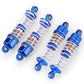 Haiboxing 1/18 Full Aluminum Oil Filled Shocks 4Pcs, All Metal Absorber Damper Rc Upgrad Parts For Hbx 18858 18868 18859E 18859A