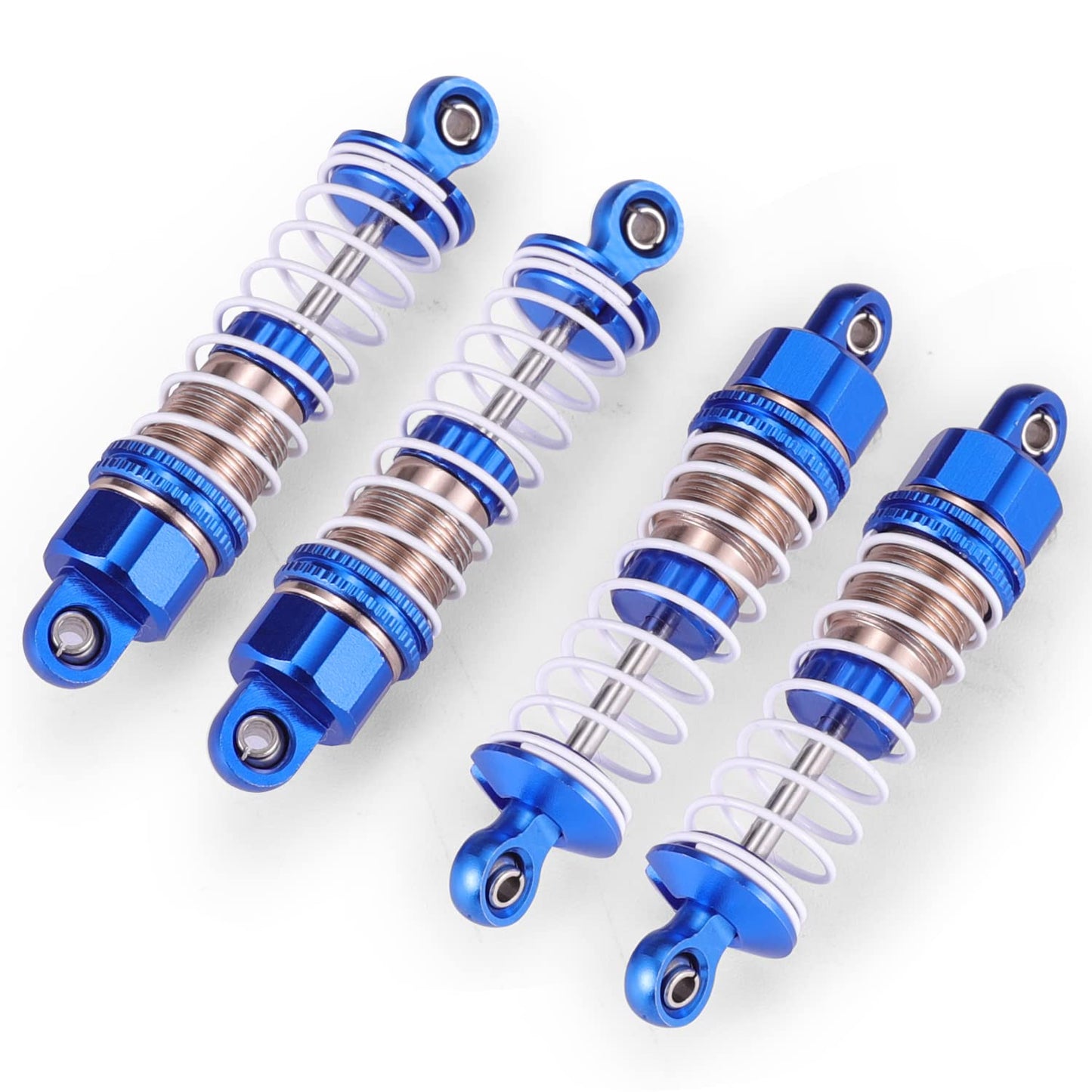 Haiboxing 1/18 Full Aluminum Oil Filled Shocks 4Pcs, All Metal Absorber Damper Rc Upgrad Parts For Hbx 18858 18868 18859E 18859A