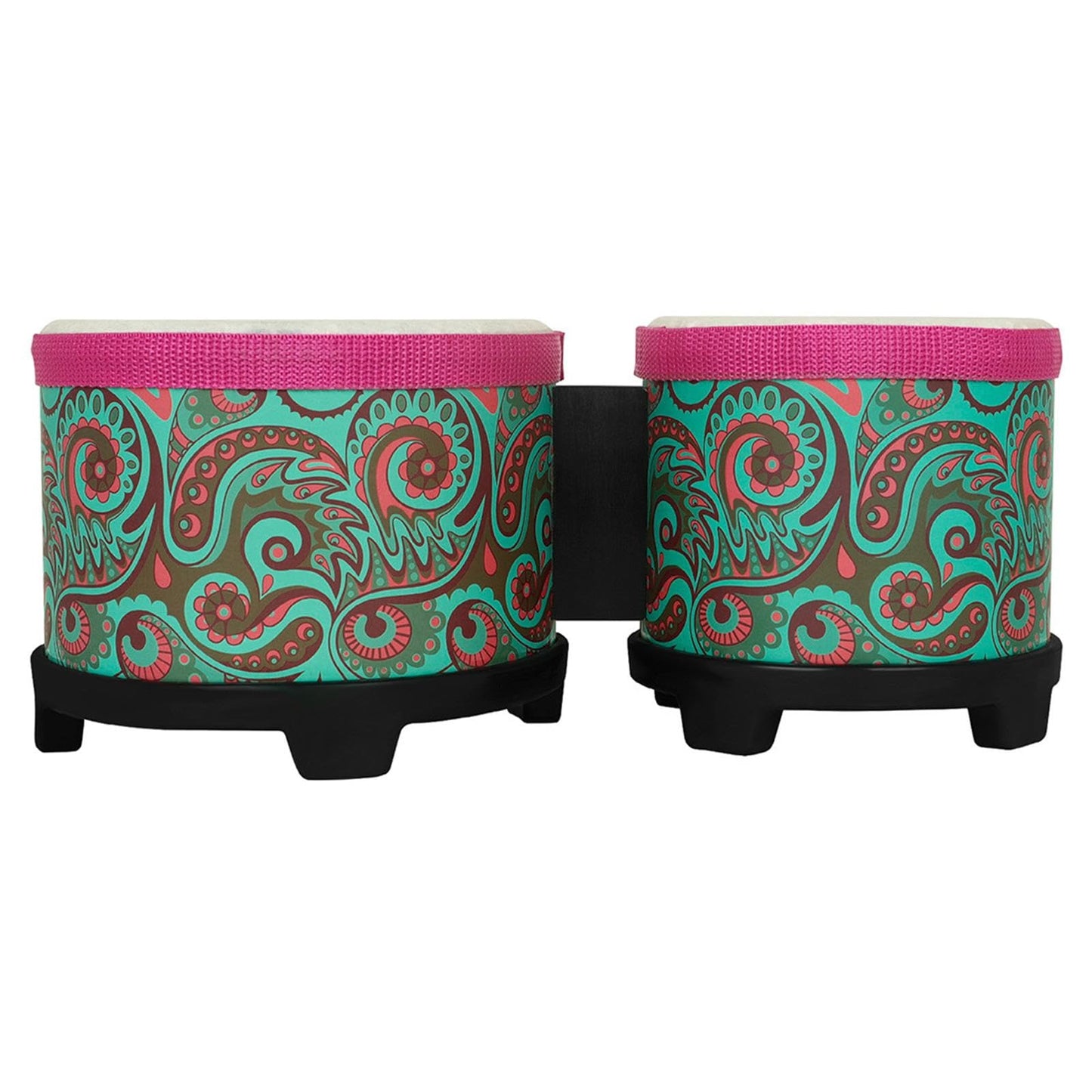 Bnf 5 And 6 Bongo Drum Set Practical Bass Drum For Professionals Children Kids Blue Musical Instruments & Gear | Percussion | 