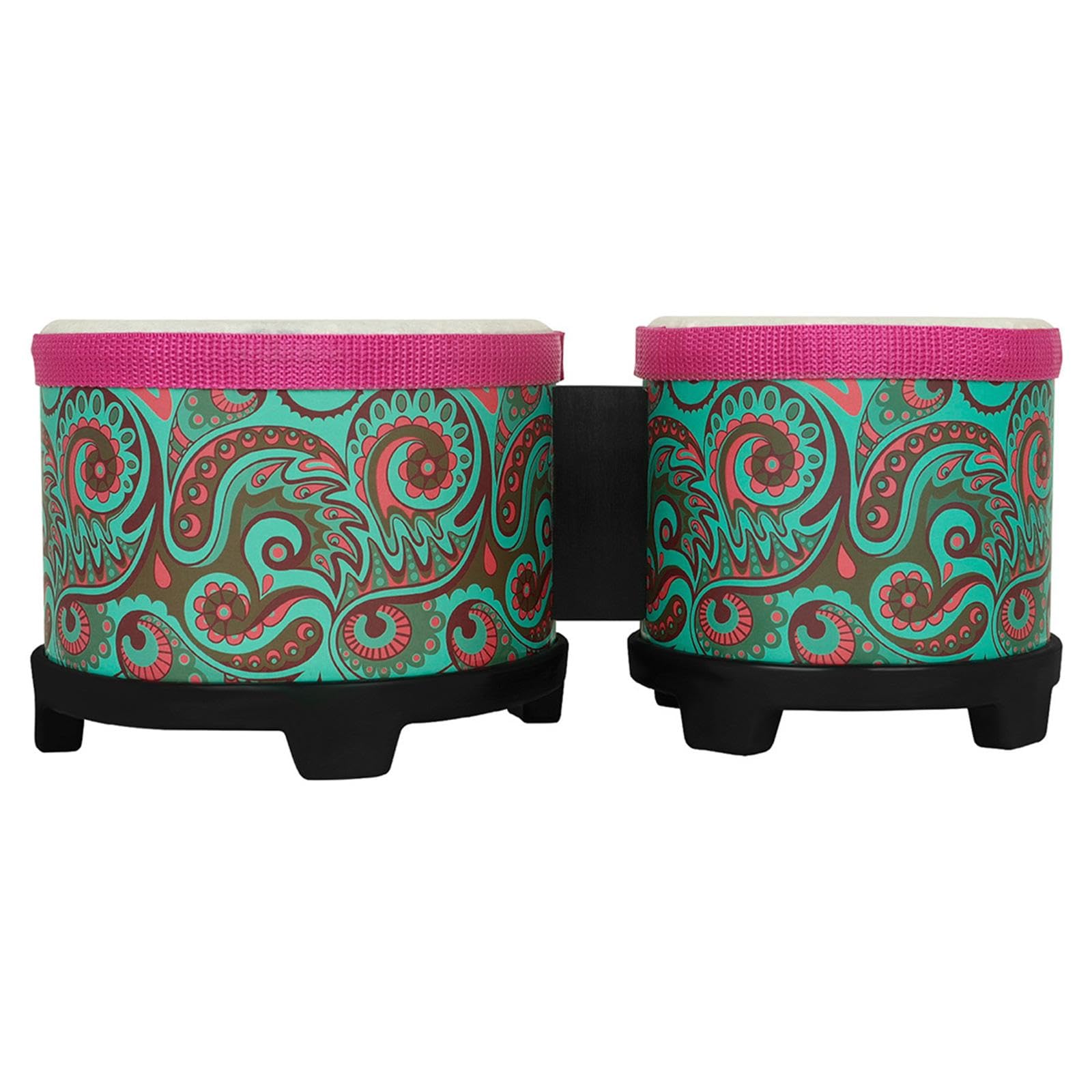 Bnf 5 And 6 Bongo Drum Set Practical Bass Drum For Professionals Children Kids Blue Musical Instruments & Gear | Percussion | 